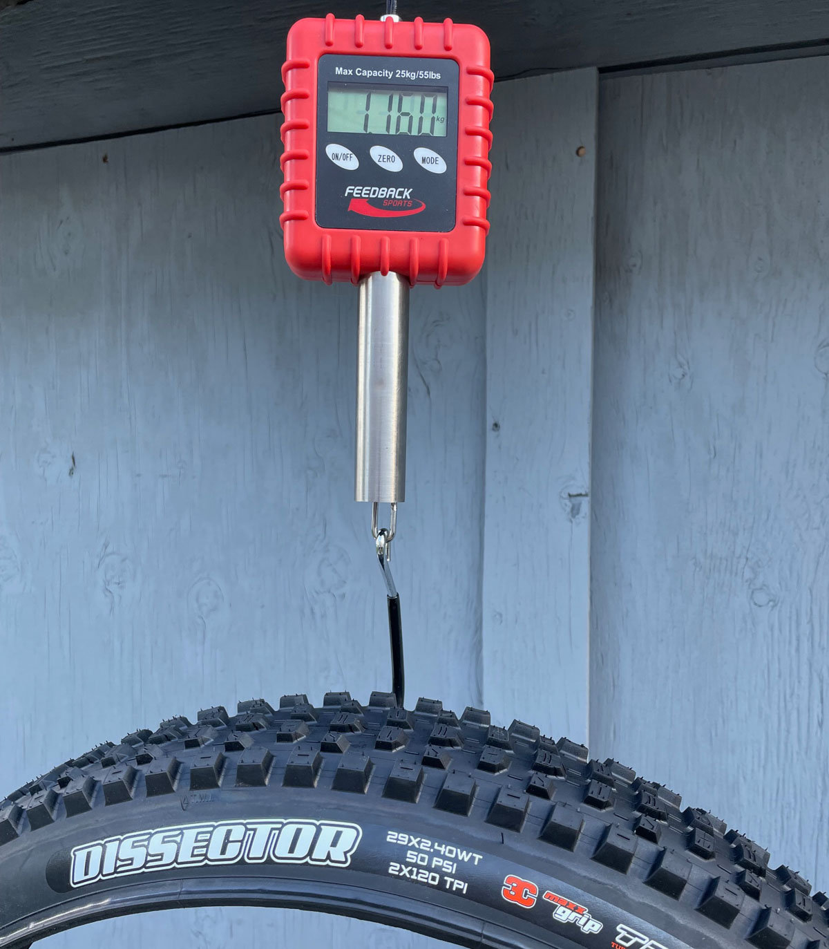Maxxis Dissector DoubleDown on scale
