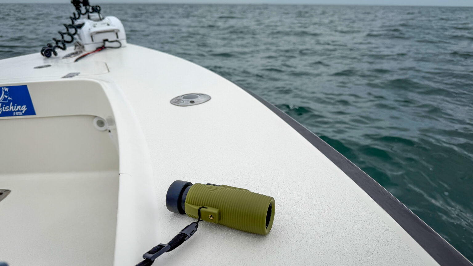 Nocs ZoomTube on boat