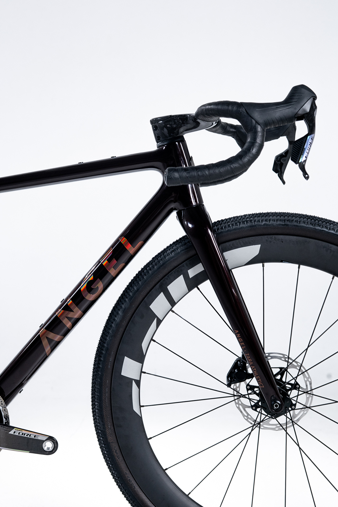 Zara Athleticz × Ángel Cycle Works front end