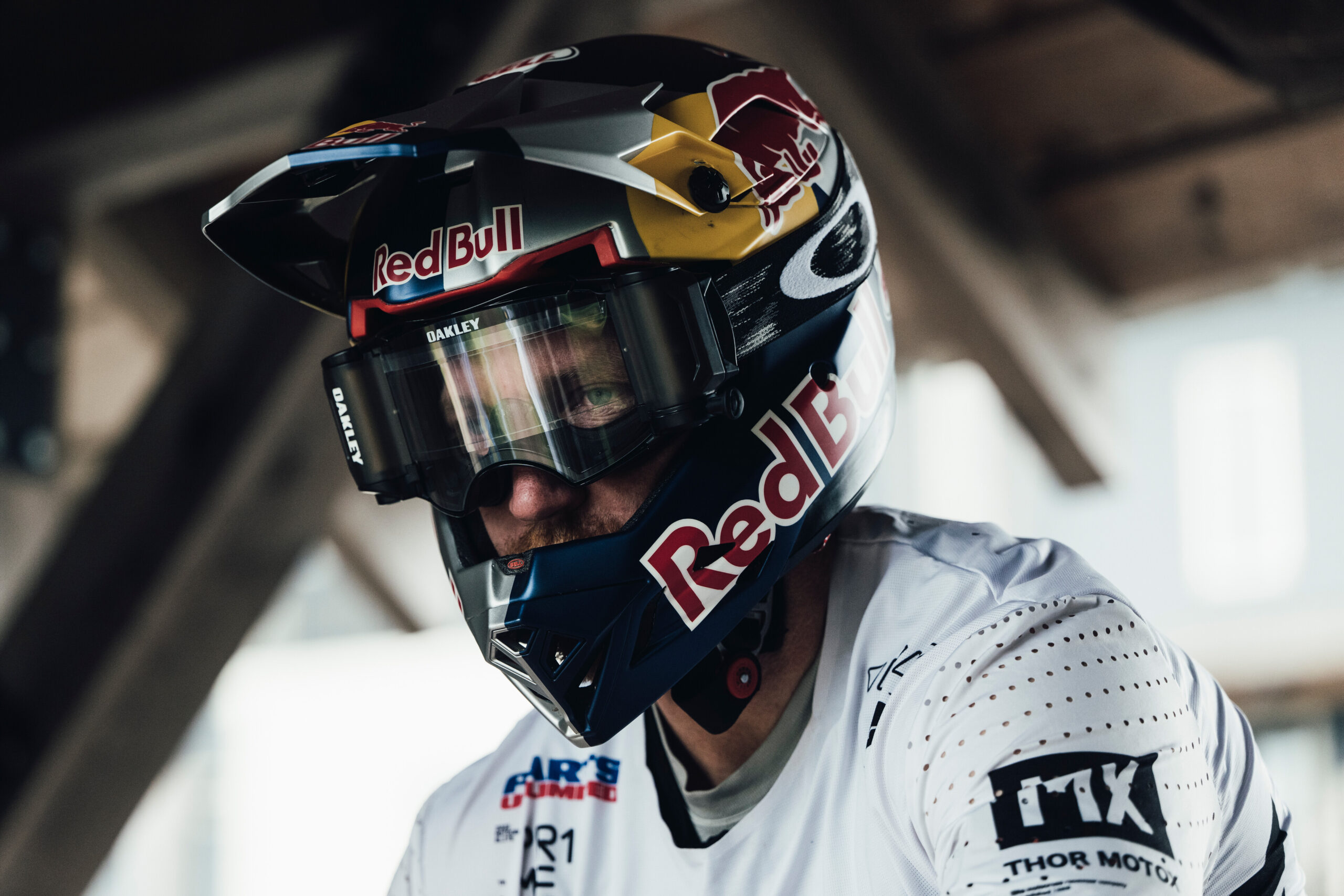 Aaron Gwin performs at UCI DH World Cup in Snowshoe, USA on July 31, 2022