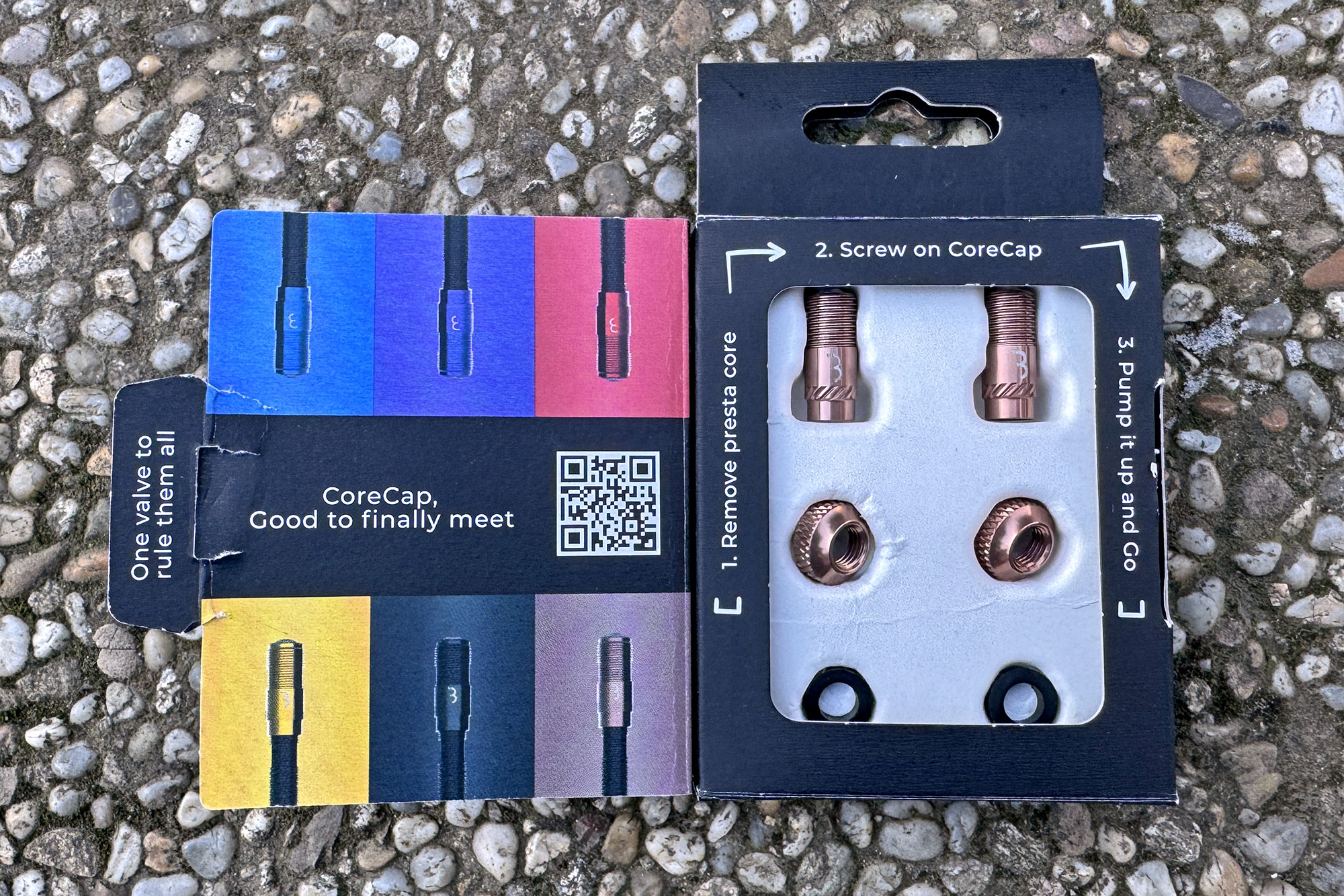 BBB CoreCap all-new bicycle tire valve, capless Schrader on Presta stem, upgrade kit
