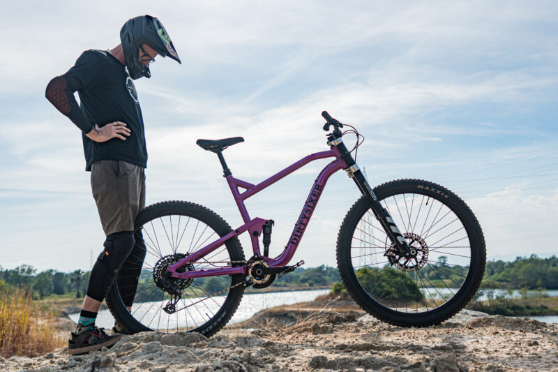 DirtySixer Teases its 32er MonsterEnduro with Apparent 32″ Maxxis Dissector Tires