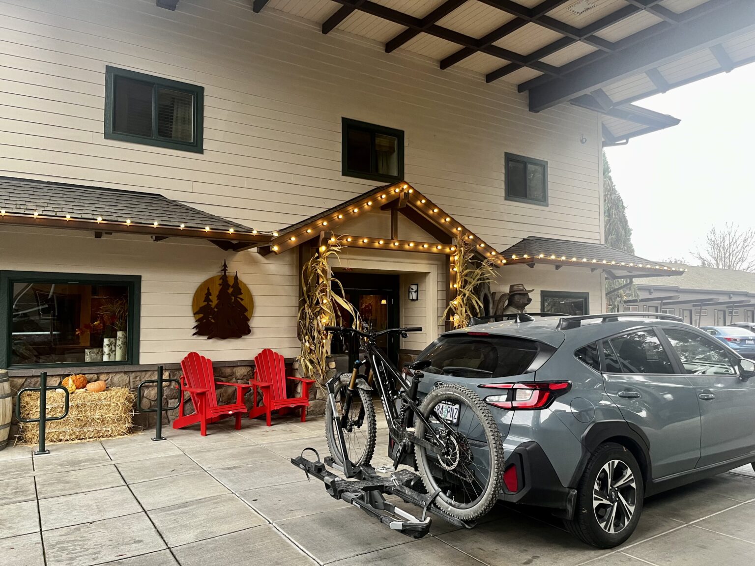 Staying at the Redwood Garden Inn
