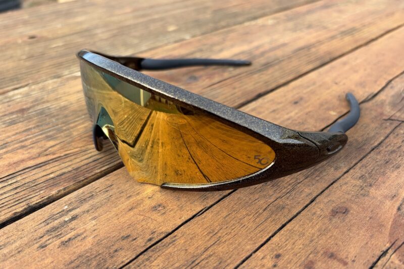 Oakley’s 50th Anniversary Ellipse Glasses are Characteristically Bold and Extra Gold