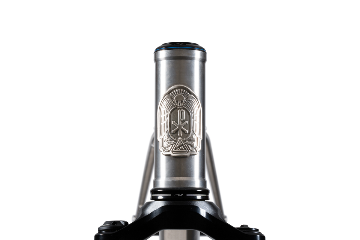 Forbidden Bike Co. Puritan, head tube badge