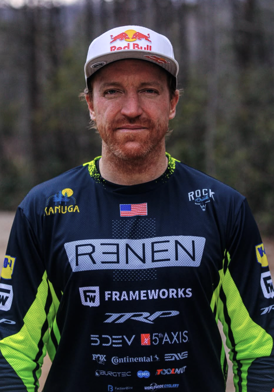 Aaron Gwin on Frameworks Racing /TRP