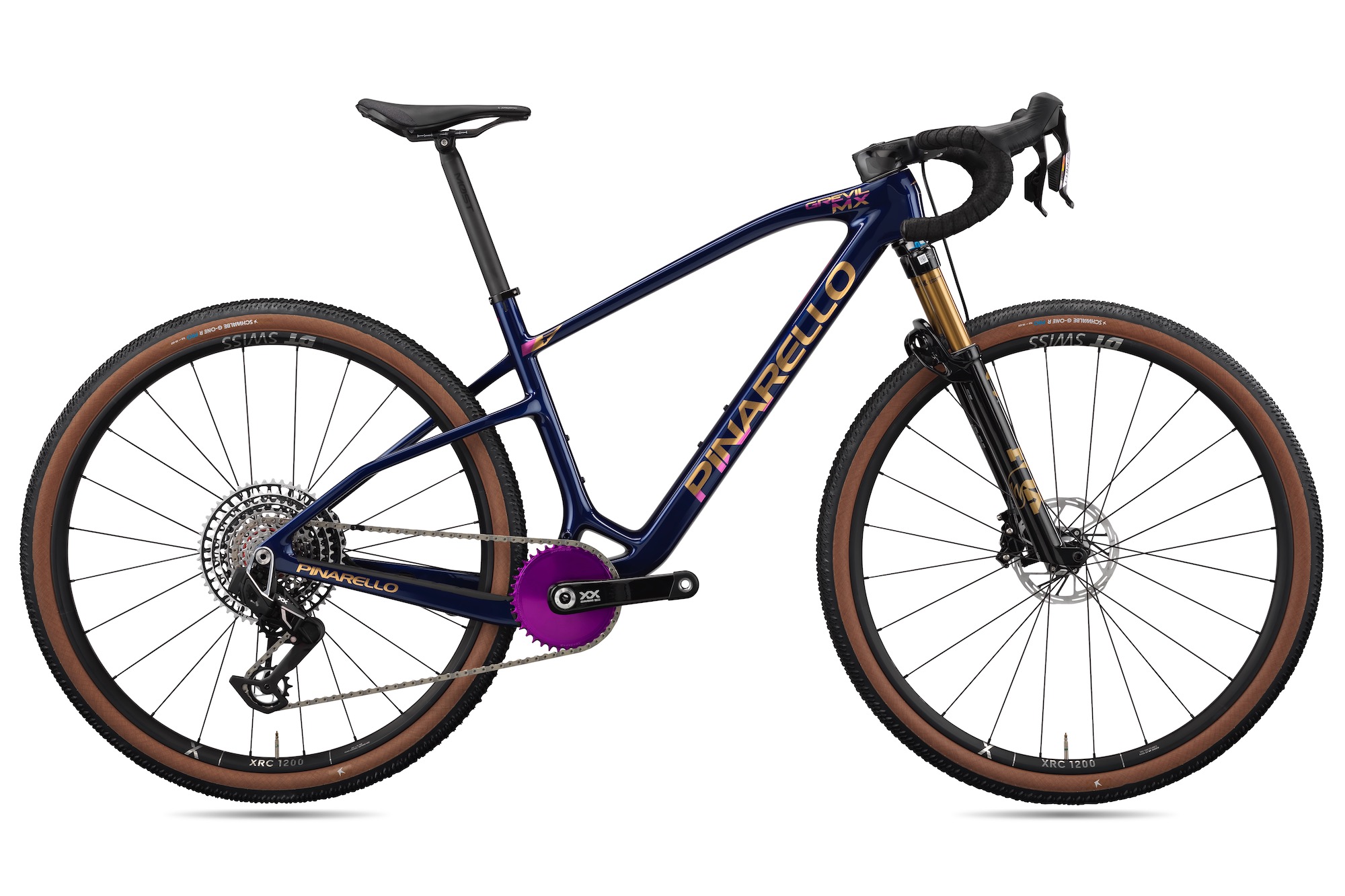 studio image of the Pinarello Grevil MX drop bar mtb.