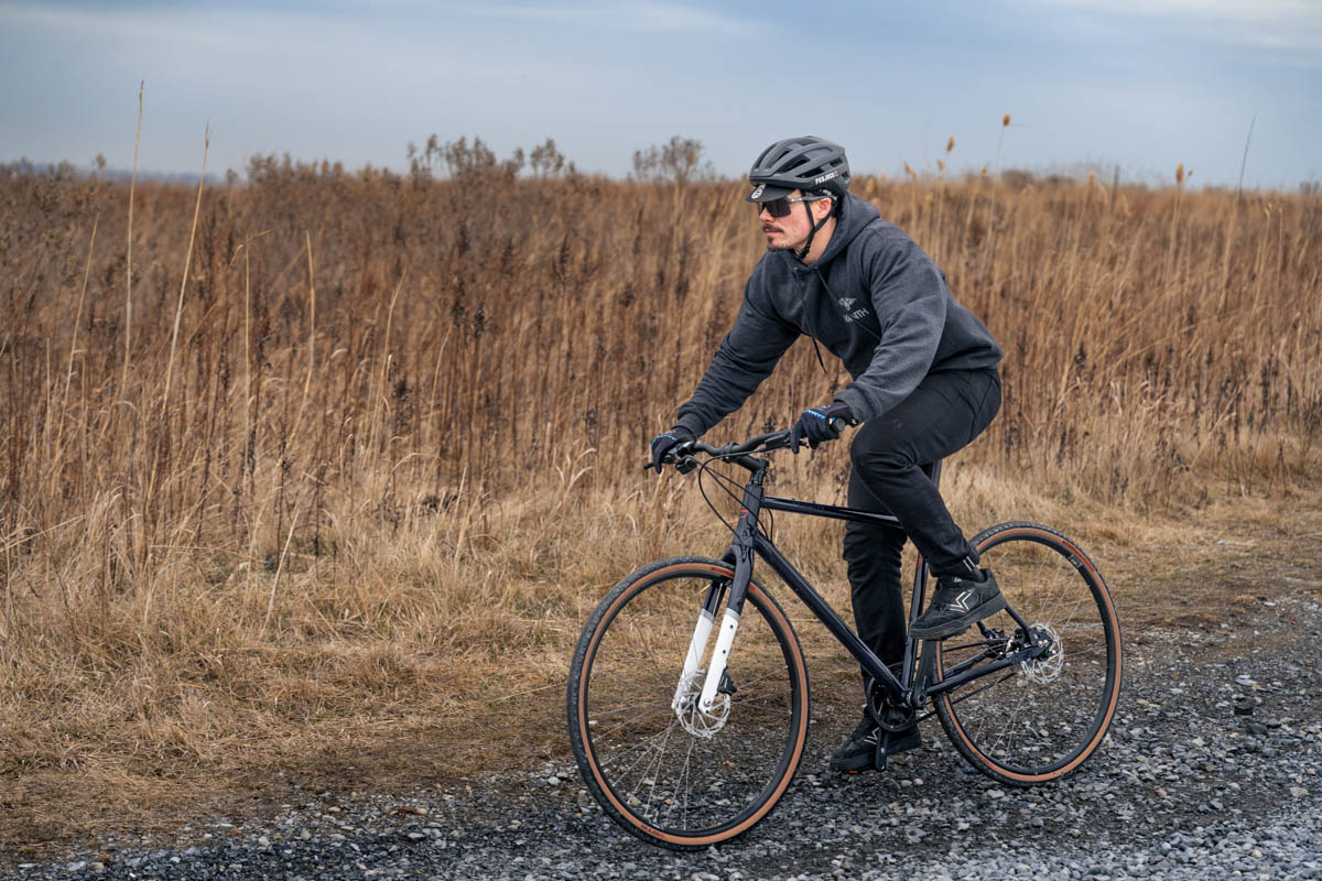Priority Bicycles Apollo Drop Bar, rider, side