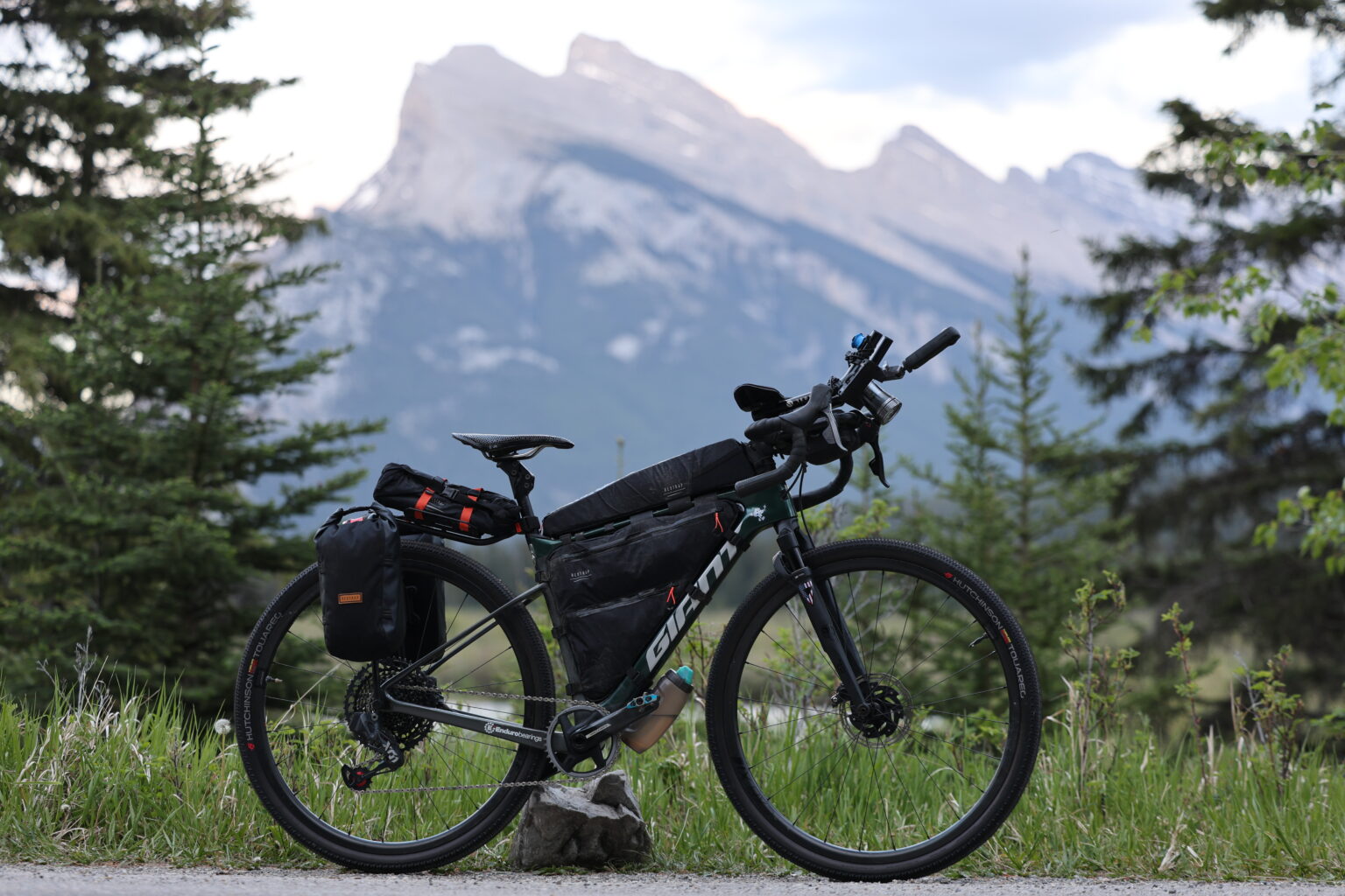 Josh Reid's Tour Divide bike using the Restrap Switch Rack