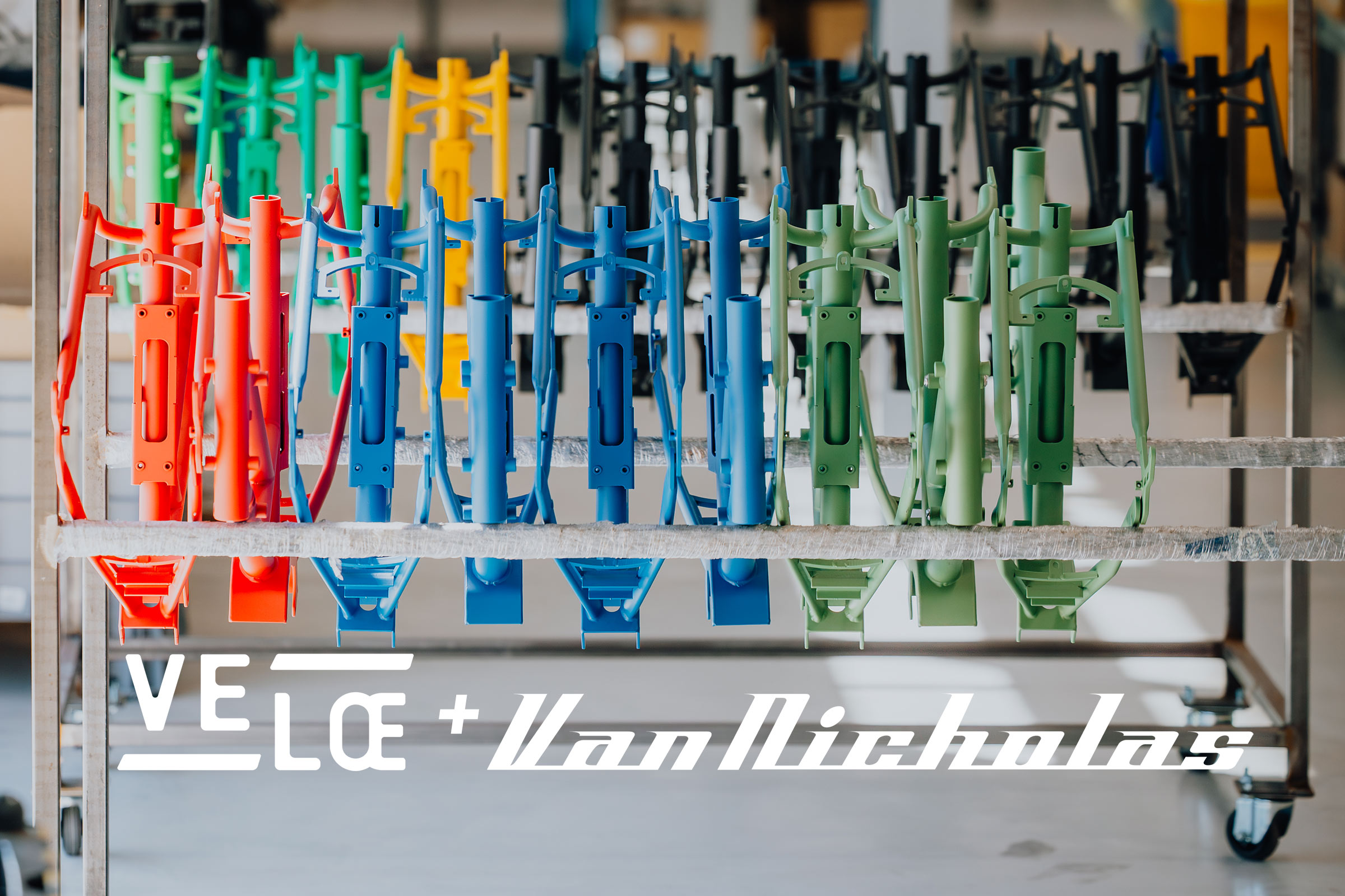 Veloe Italian cargo bike maker parent Velo-ce buys Van Nicholas titanium bikes, rainbow of steel compact cargo bikes