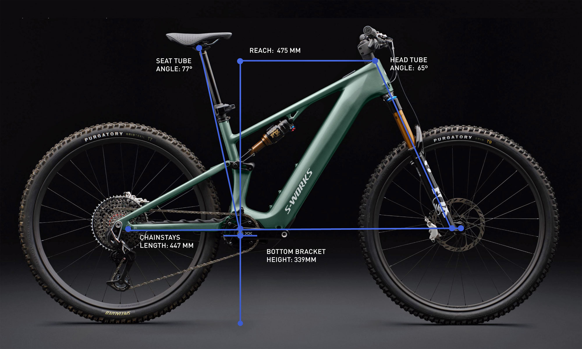 2026 Specialized Levo R lightweight carbon trail eMTB is a full power rally ebike, rally geo