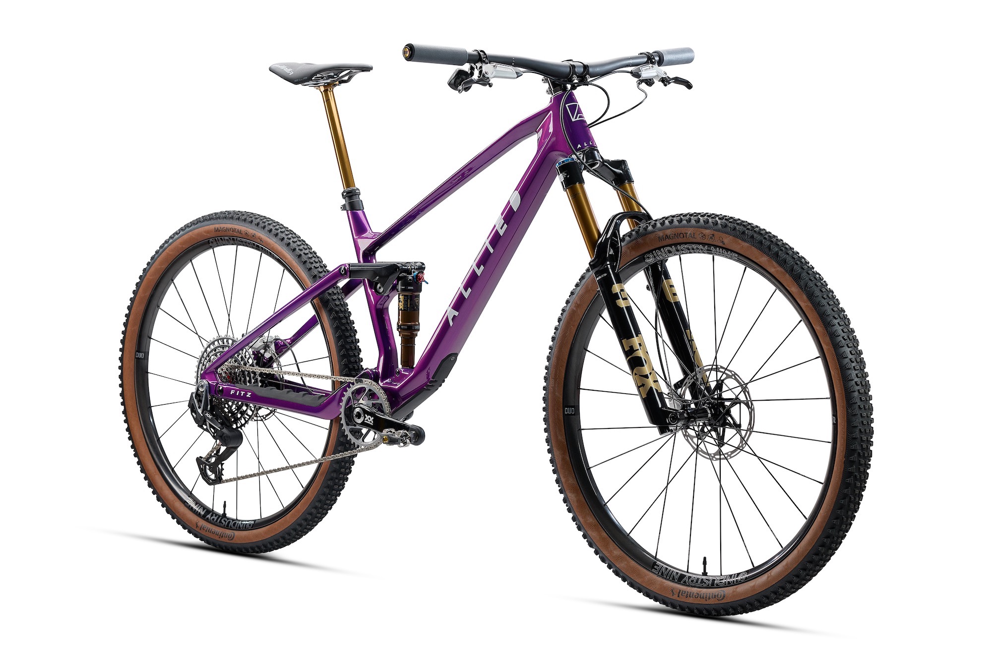 the FITZ with the XX build, some cusomtizations, and custom purple paint.