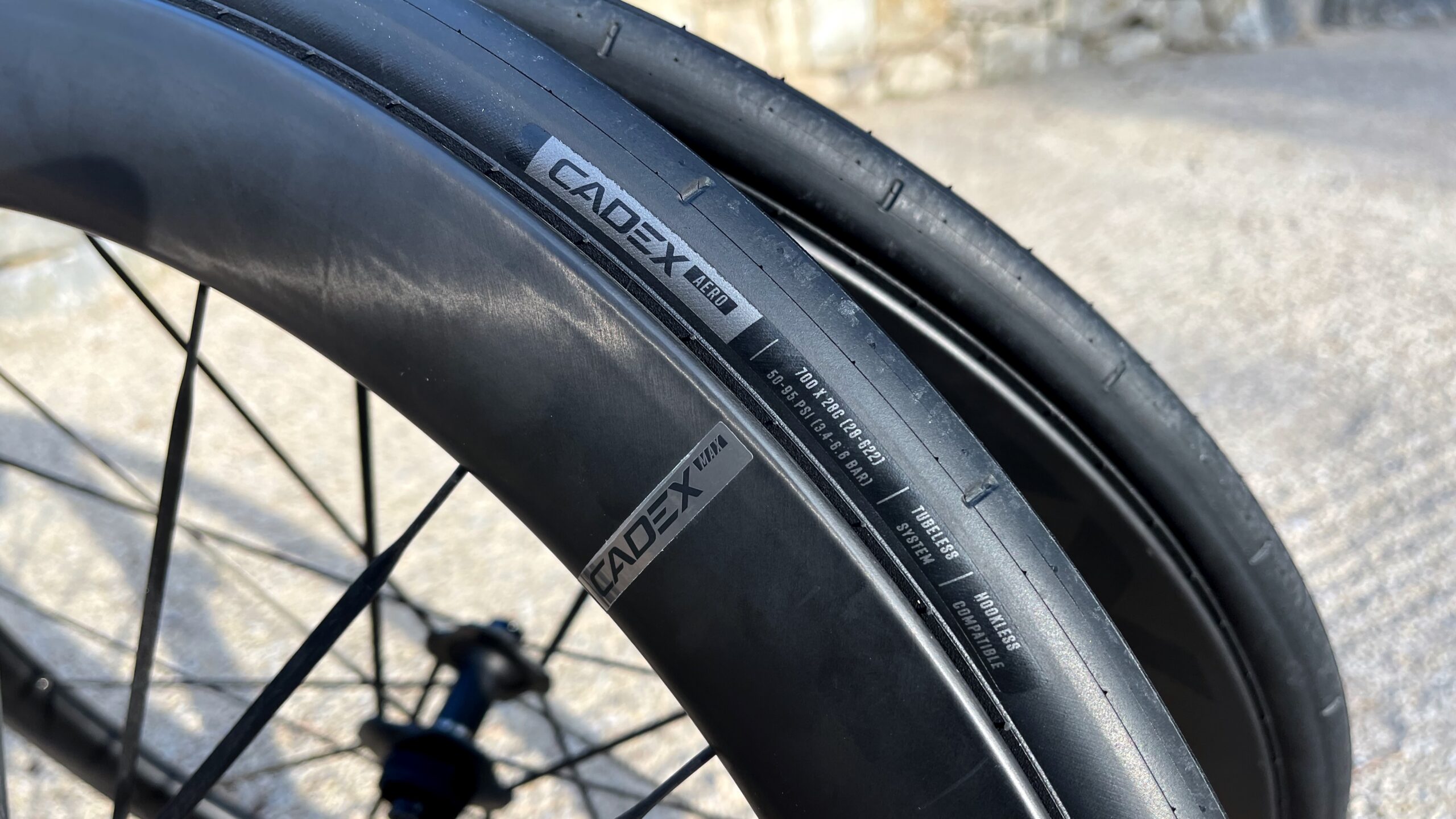 CADEX Max 50 tire header