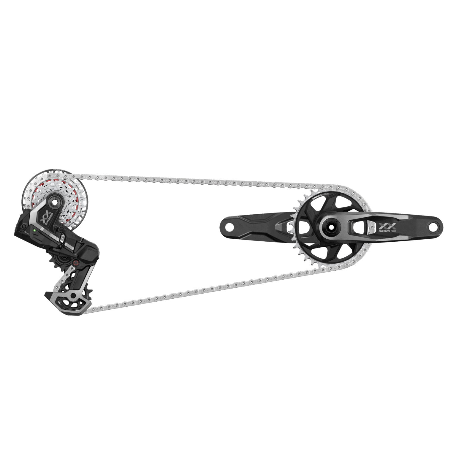 SRAM's new XX DH Transmission drivetrain