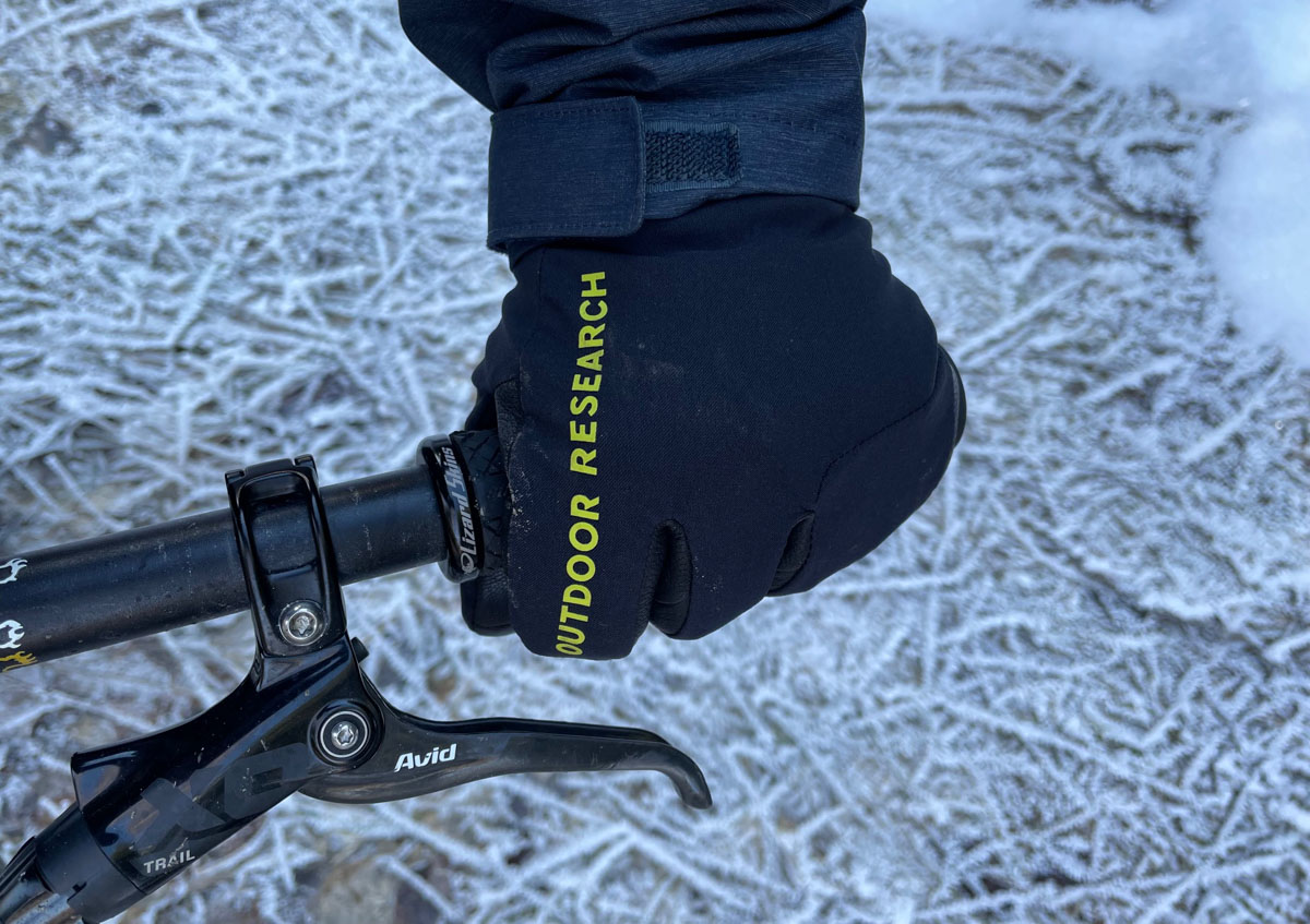 Outdoor Research Freewheel MTB 4-Finger Bike Gloves, commuter ride