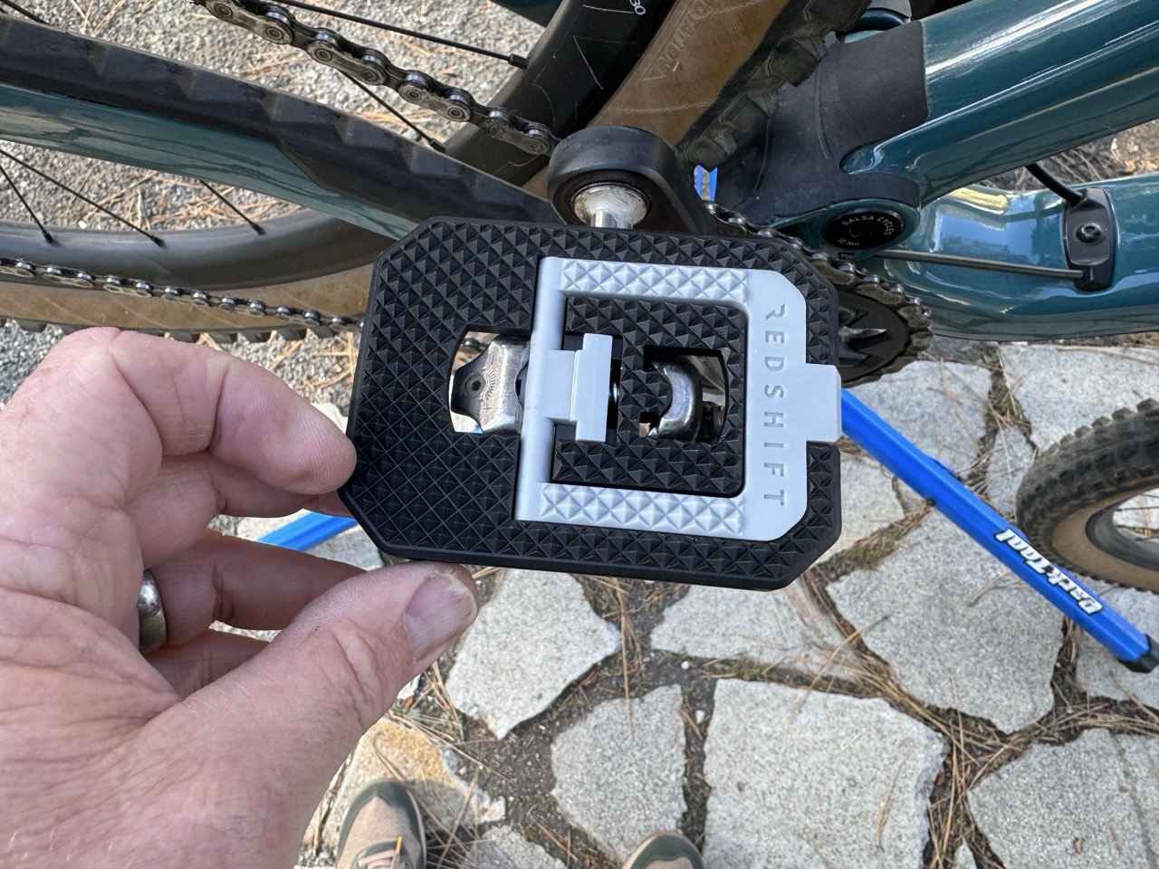Redshift Sports Mousetrap Pedal Adapters ready to go