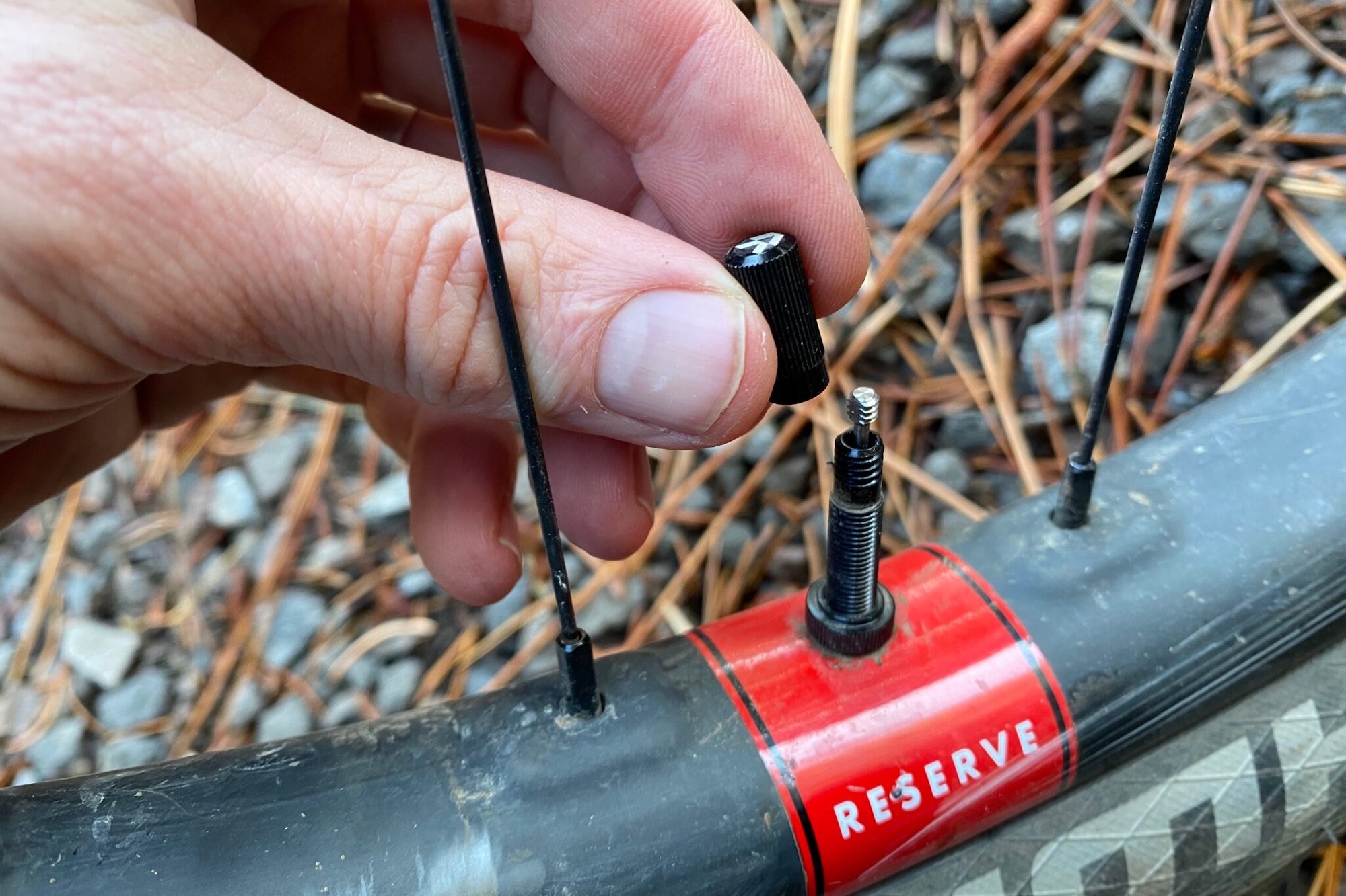 putting the cap on the Reserve Fillmore Valve
