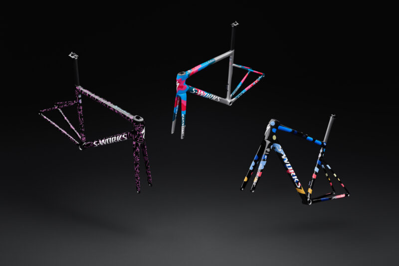 These Limited-Edition Specialized S-Works Tarmac SL8 Frames are Literally Rideable Works of Art