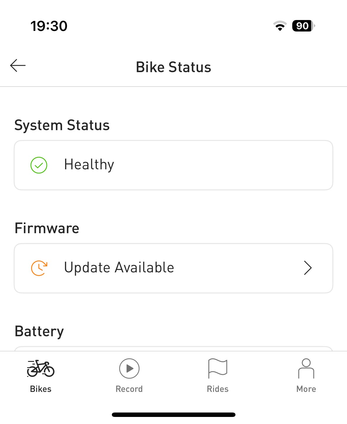 Specialized Levo 4 ebike motor power upgrade, in-app Bike Status updates available