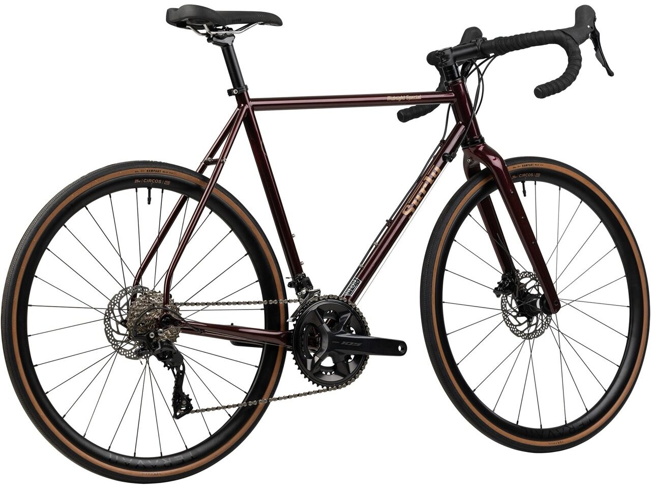 Surly Bikes Black Cherry Fizz Midnight Special drive side back