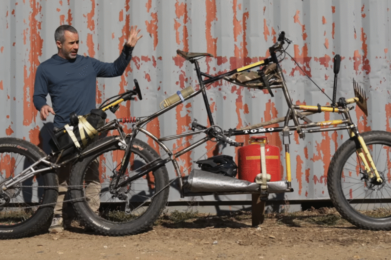 Video: TOMO Apocalypse 2WD Fat Tall Bike Tested By Berm Peak