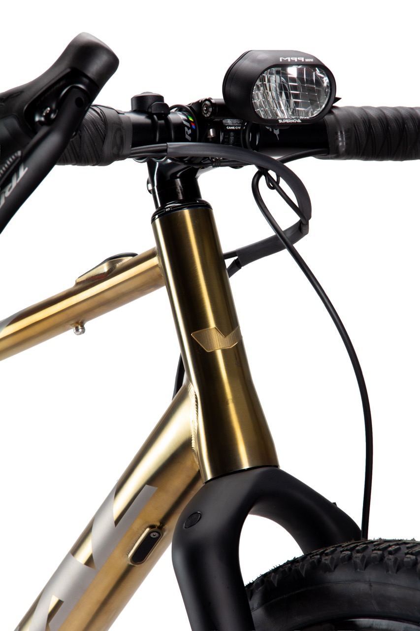 Viral Bikes Wander-ee Gravel EBike front end 2