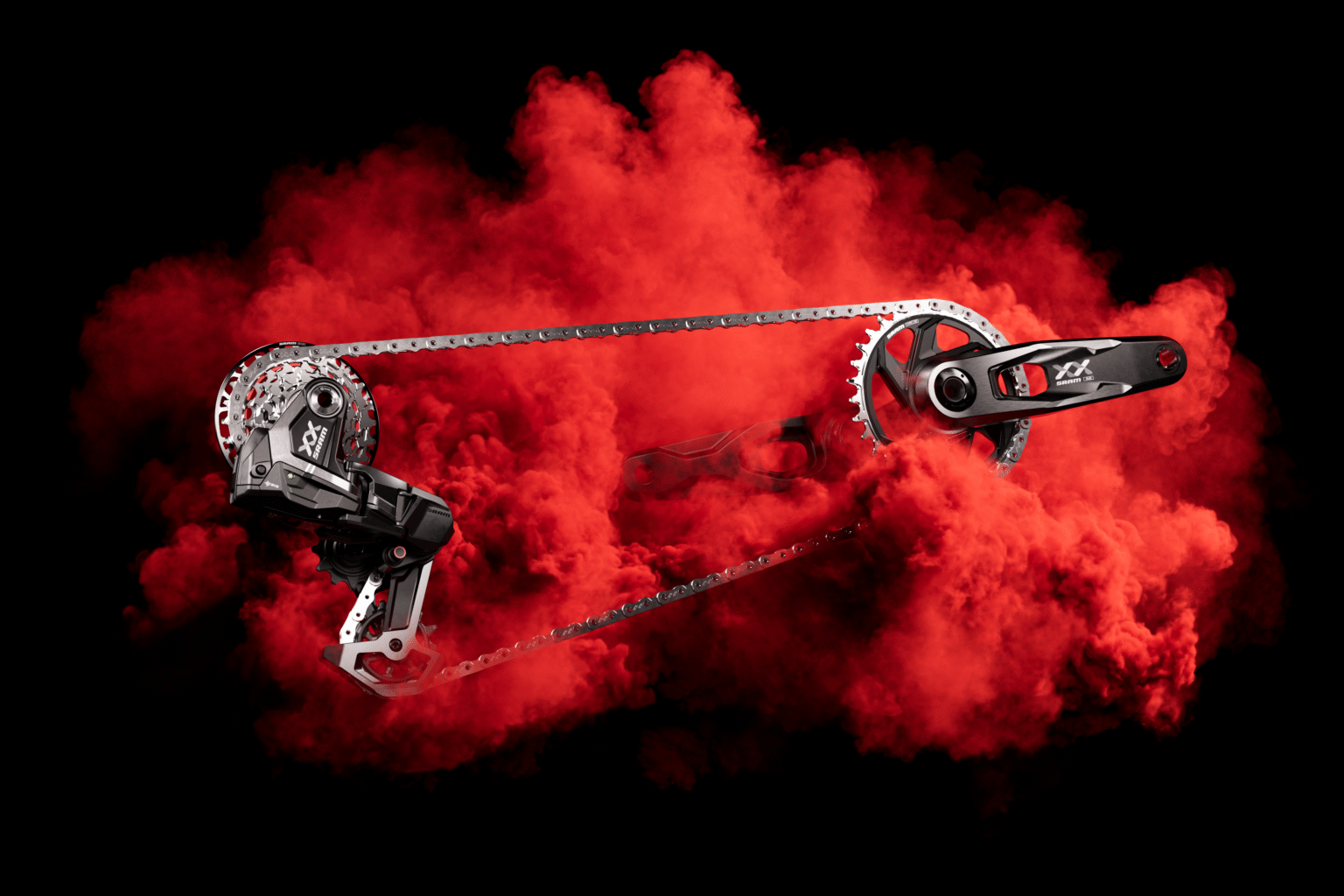 SRAM's new XX DH Transmission drivetrain