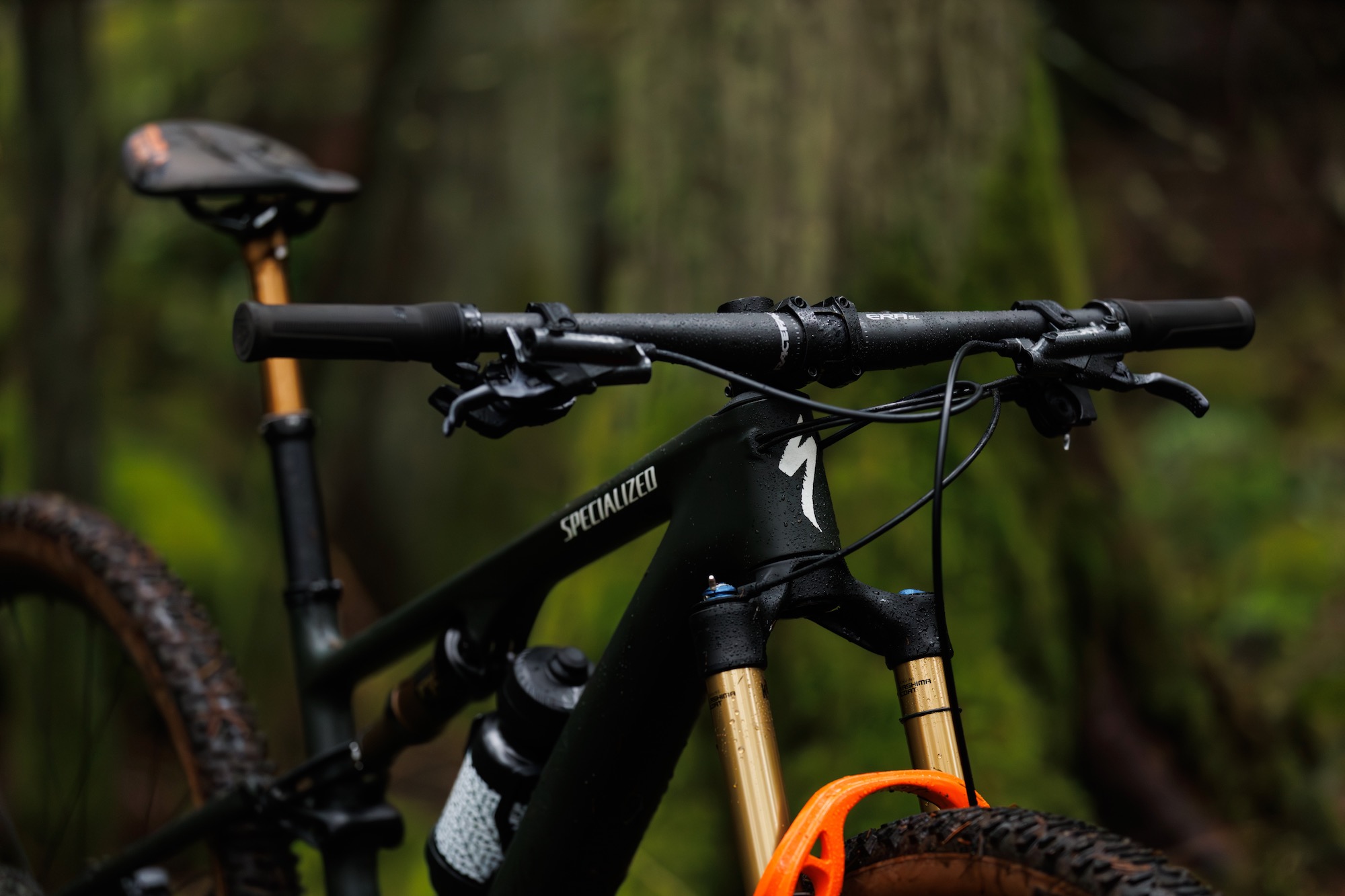 the Race Face Era SL handlebar mounted on a lightweight XC/trail bike