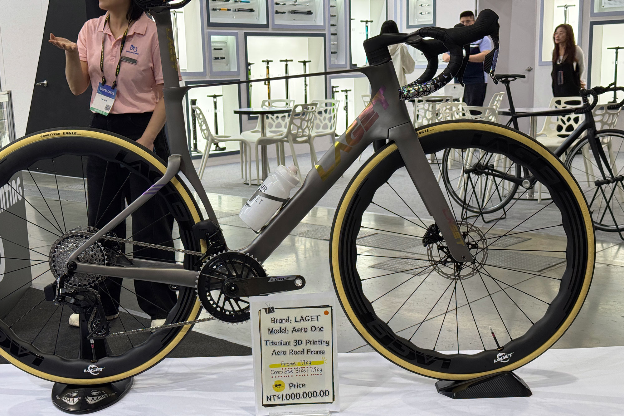 Laget Aero One custom 3D-printed aerodynamic titanium road bike, if I had a million dollars