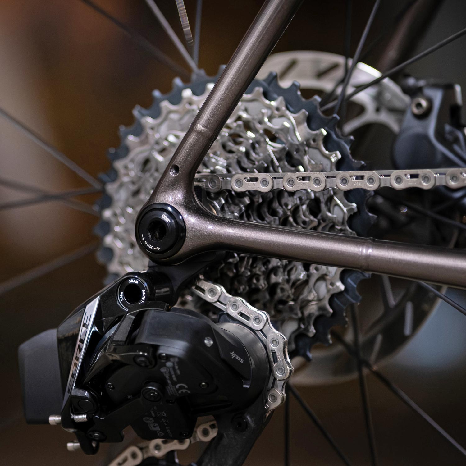 Quirk Cycles Founders Batch limited edition stock steel Mamtor all-road bike, UDH