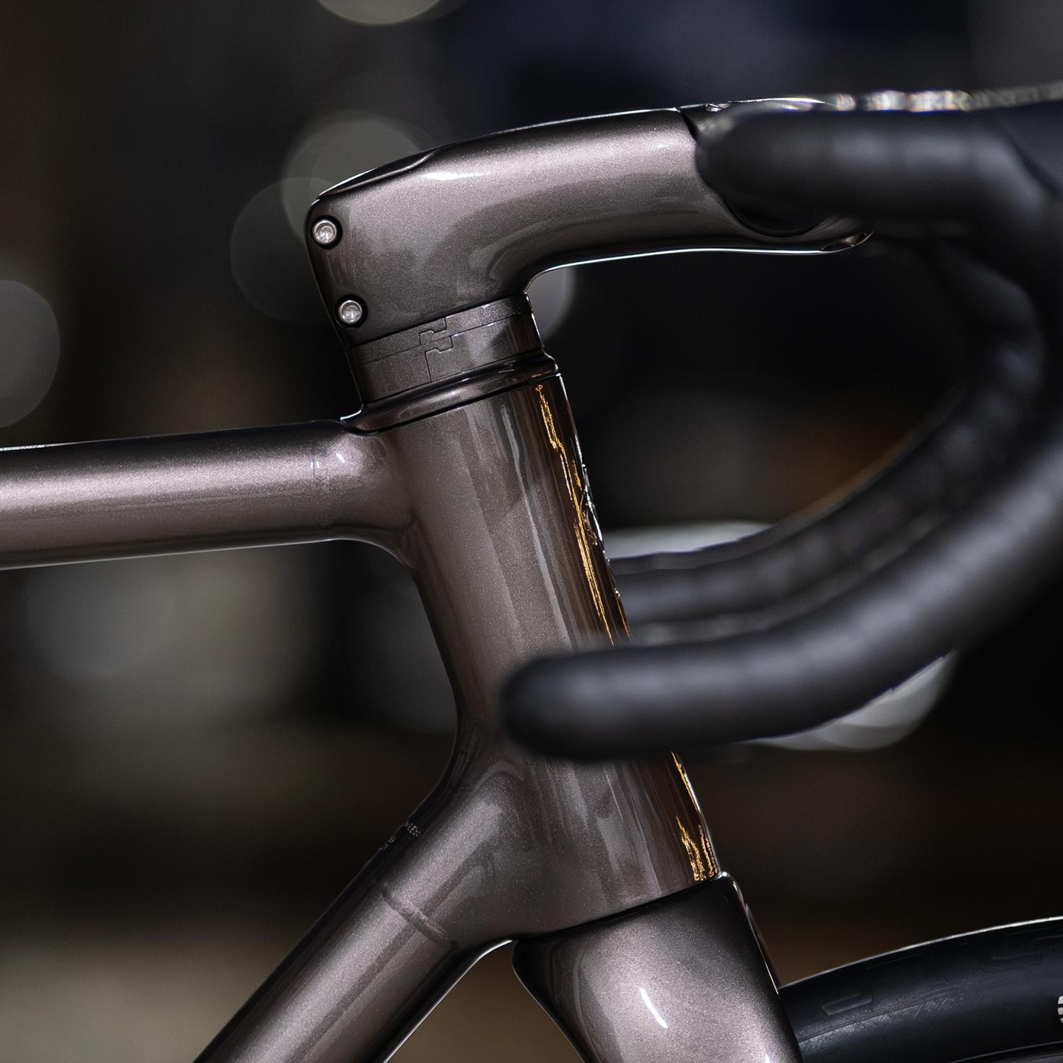 Quirk Cycles Founders Batch limited edition stock steel Mamtor all-road bike, 3D-printed headtube