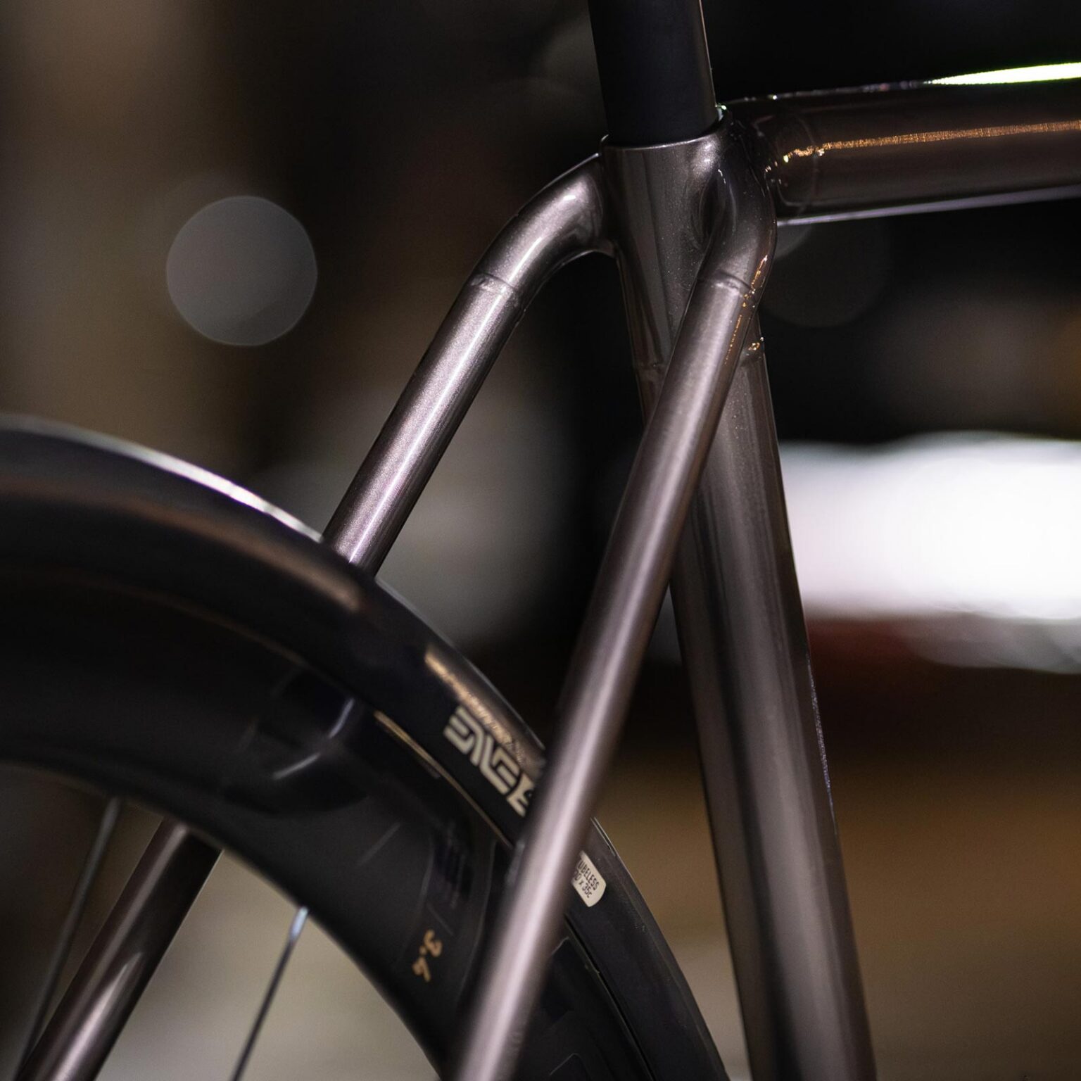 Quirk Cycles Founders Batch limited edition stock steel Mamtor all-road bike, seatstays