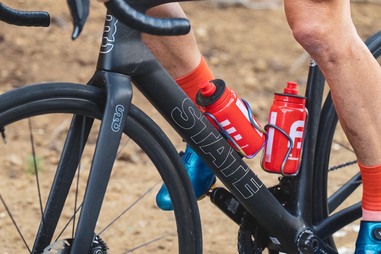 State Bicycles Carbon Road Aero Frameset Phil bottles