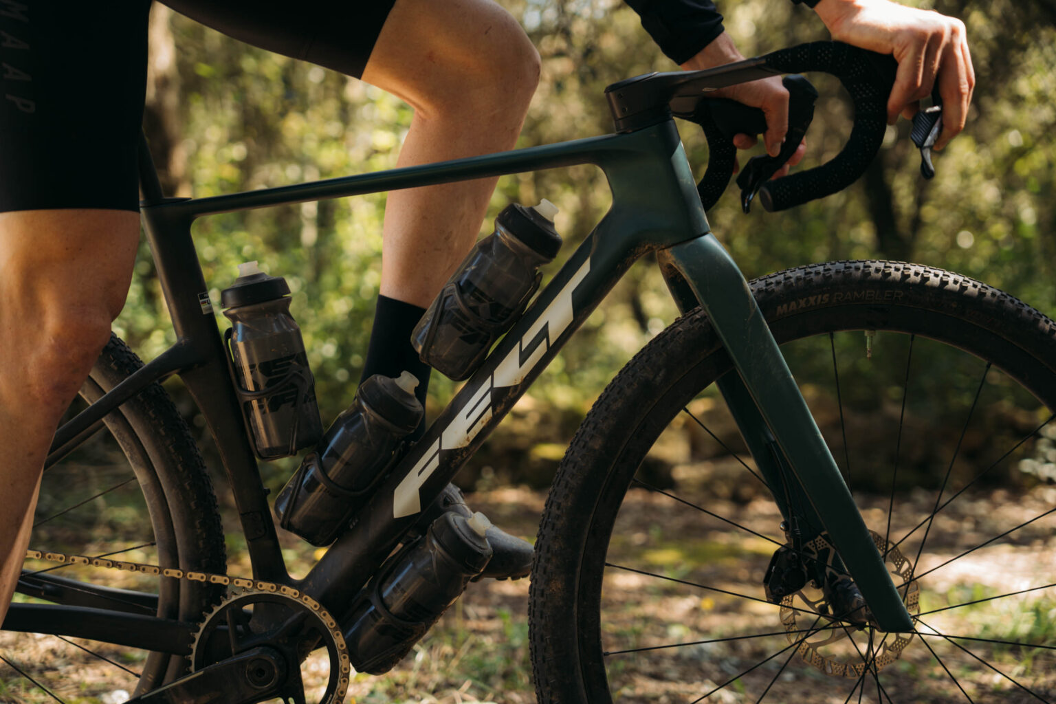 Riding the new Felt Breed