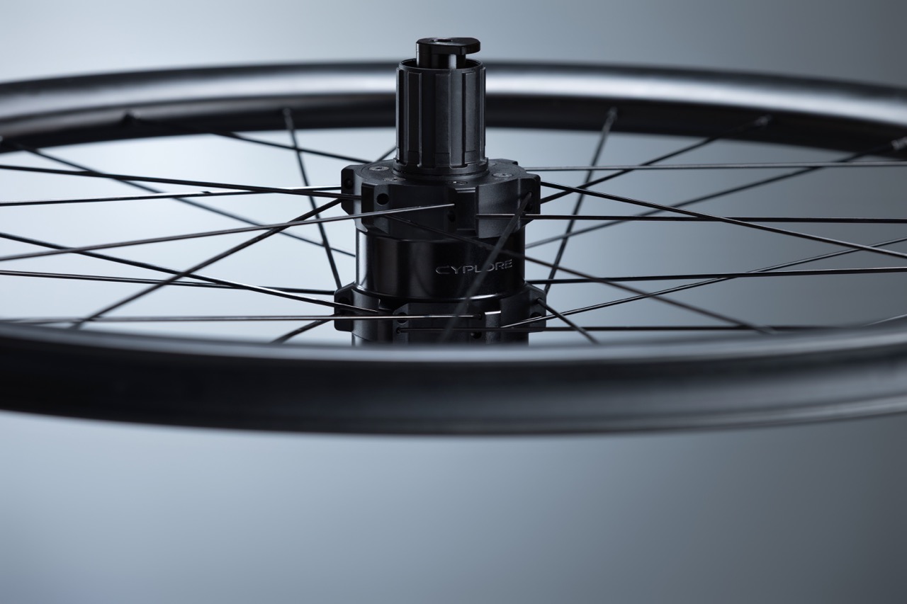 the CYPLORE One wheel comes complete
