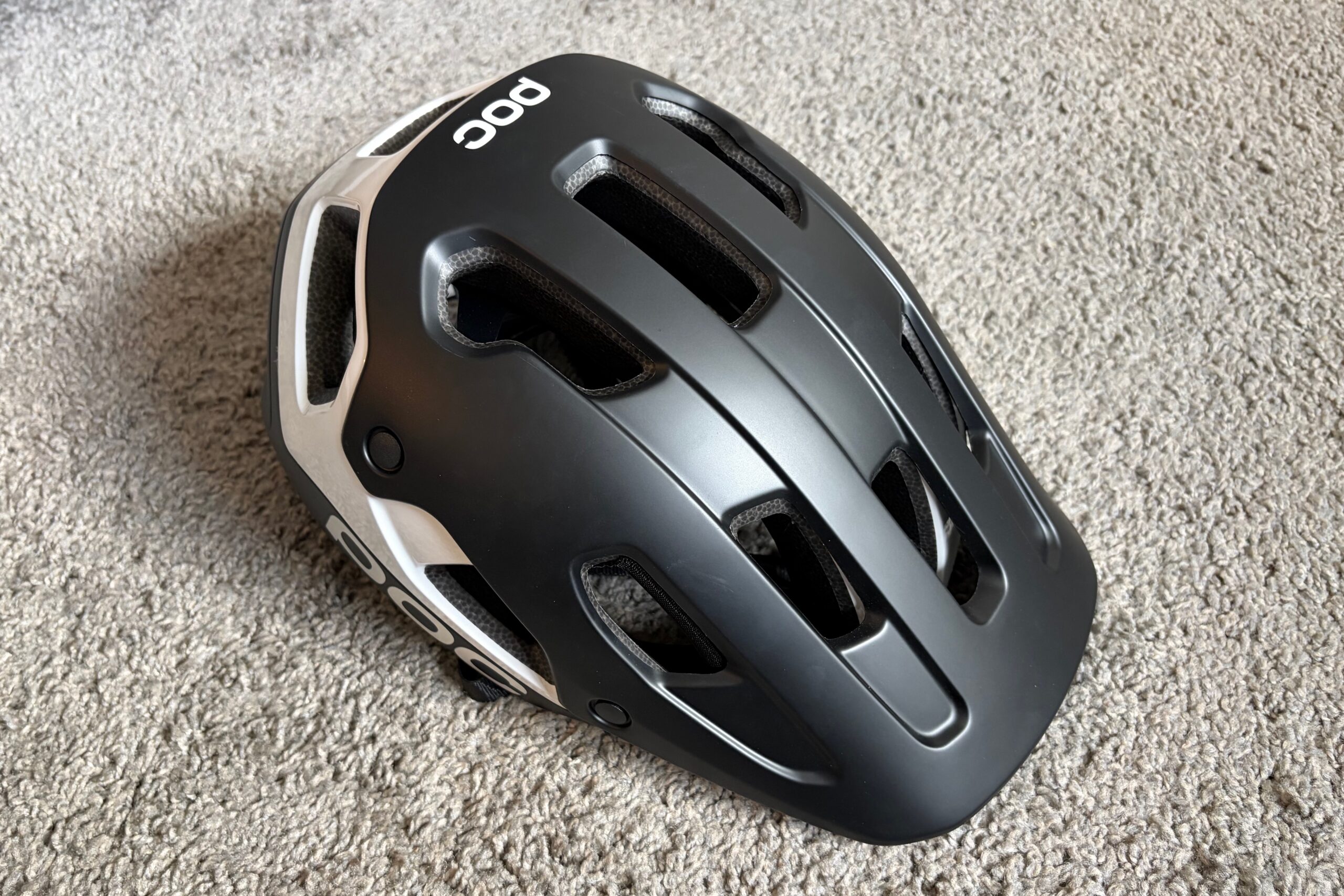 the cularis pure helmet with the vents open