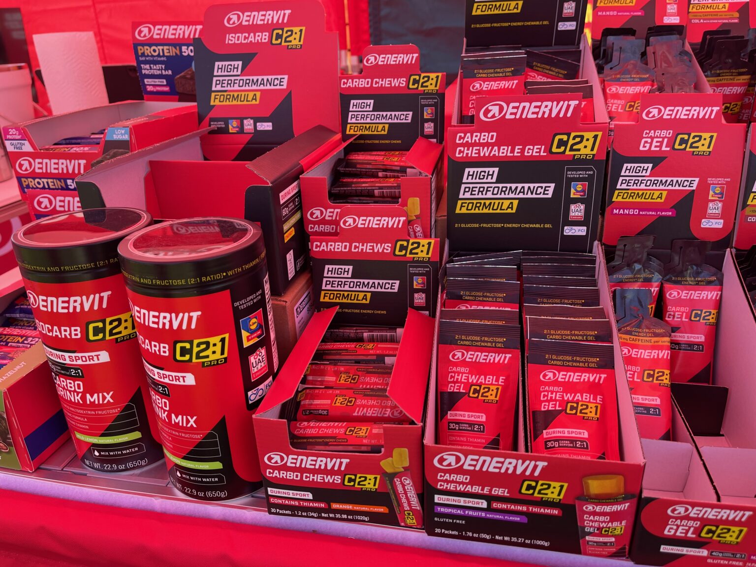 Enervit powders