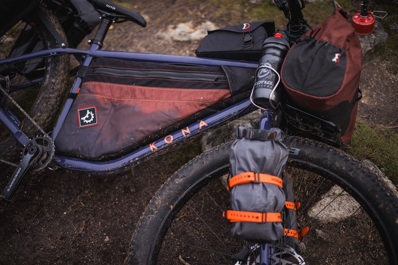 Kona Bikes Unity Bikepacking Rig huge front tri