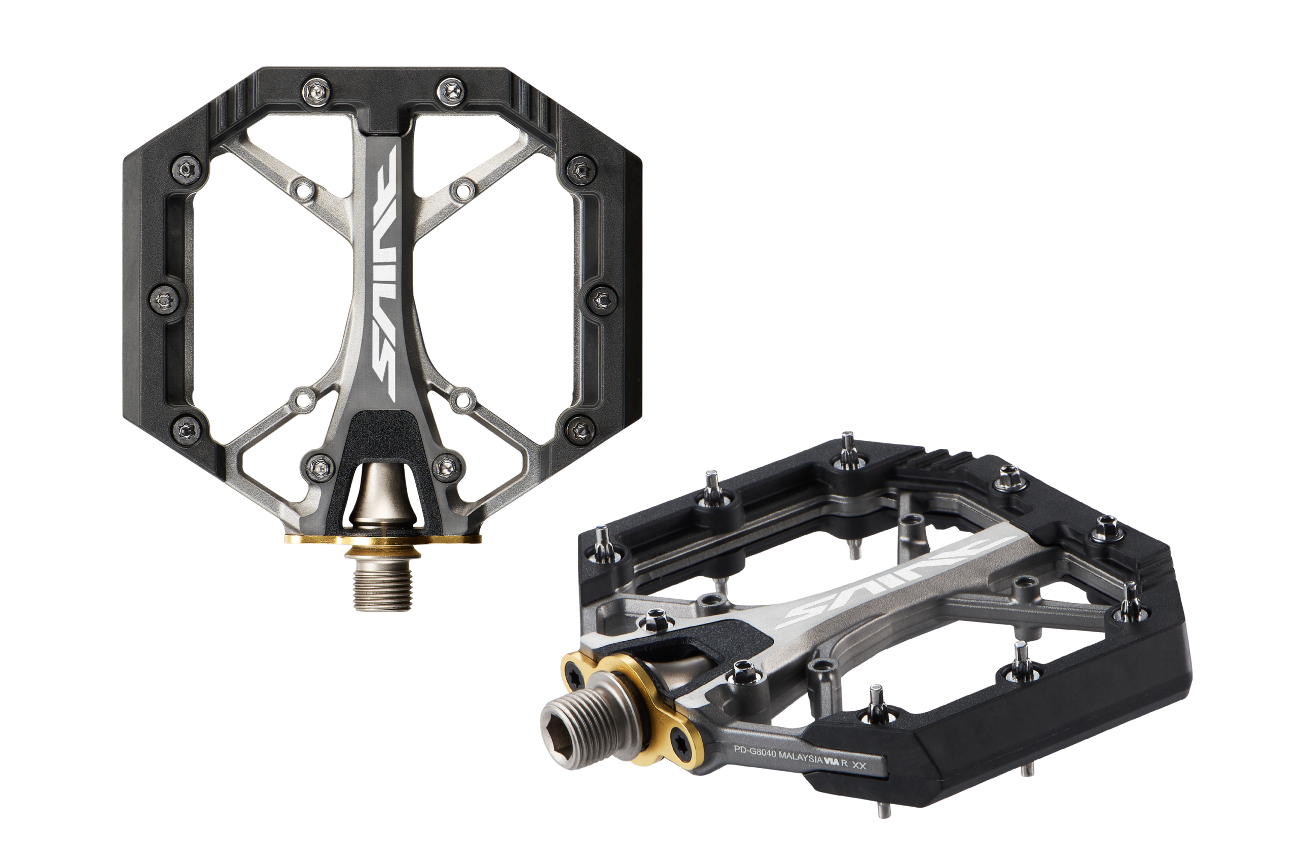 New Shimano Saint flat pedals