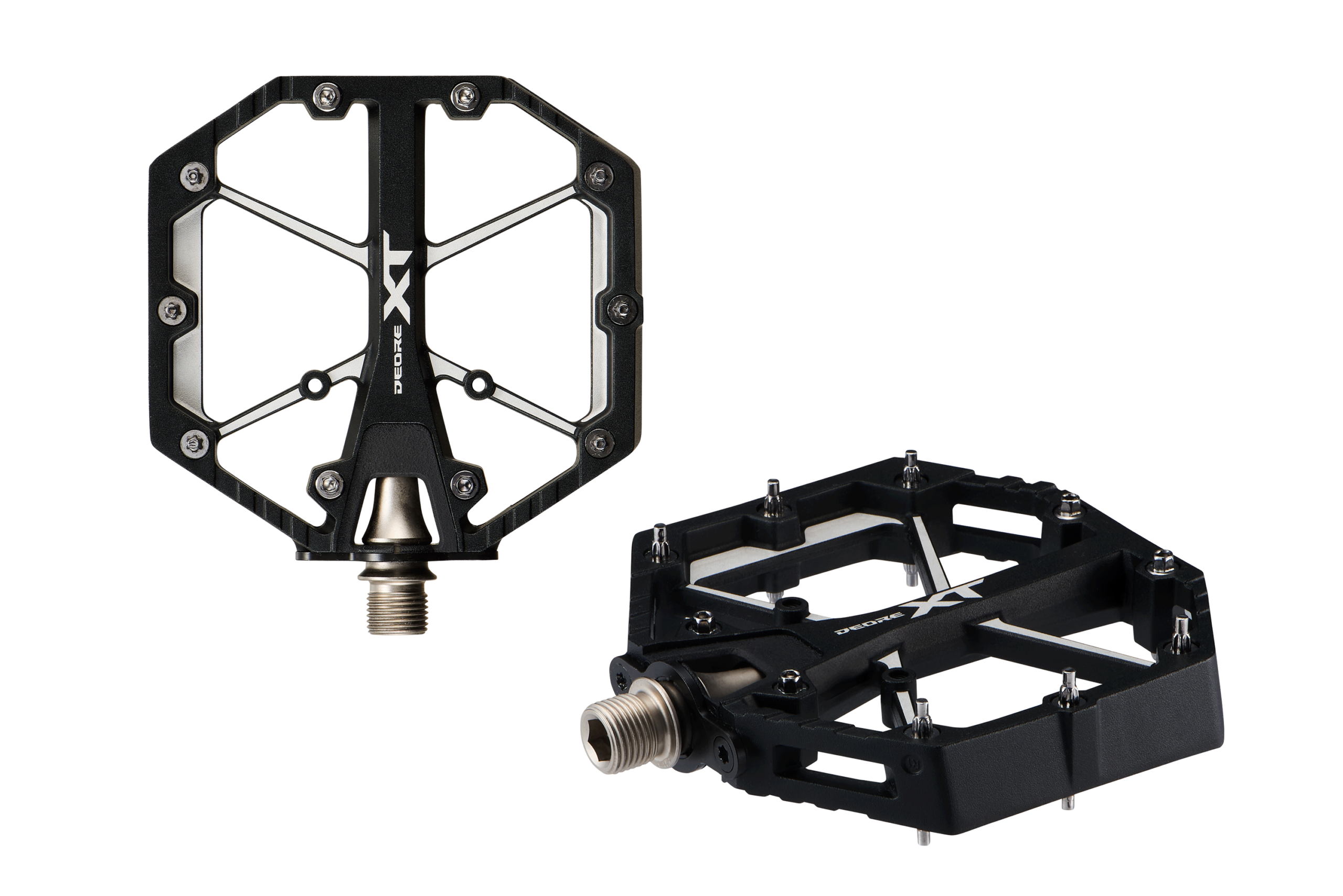 New Shimano XT flat pedals