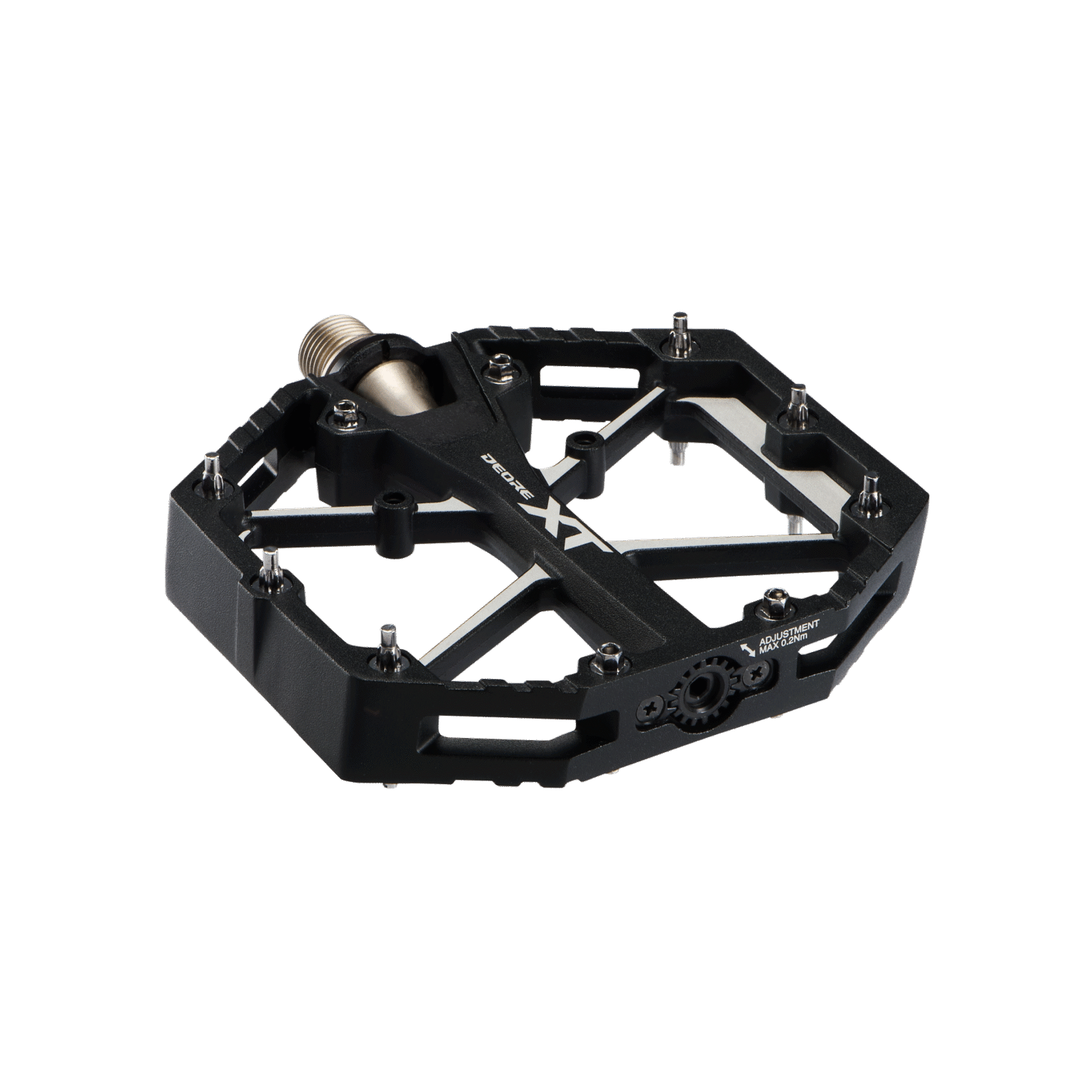 New Shimano XT flat pedals