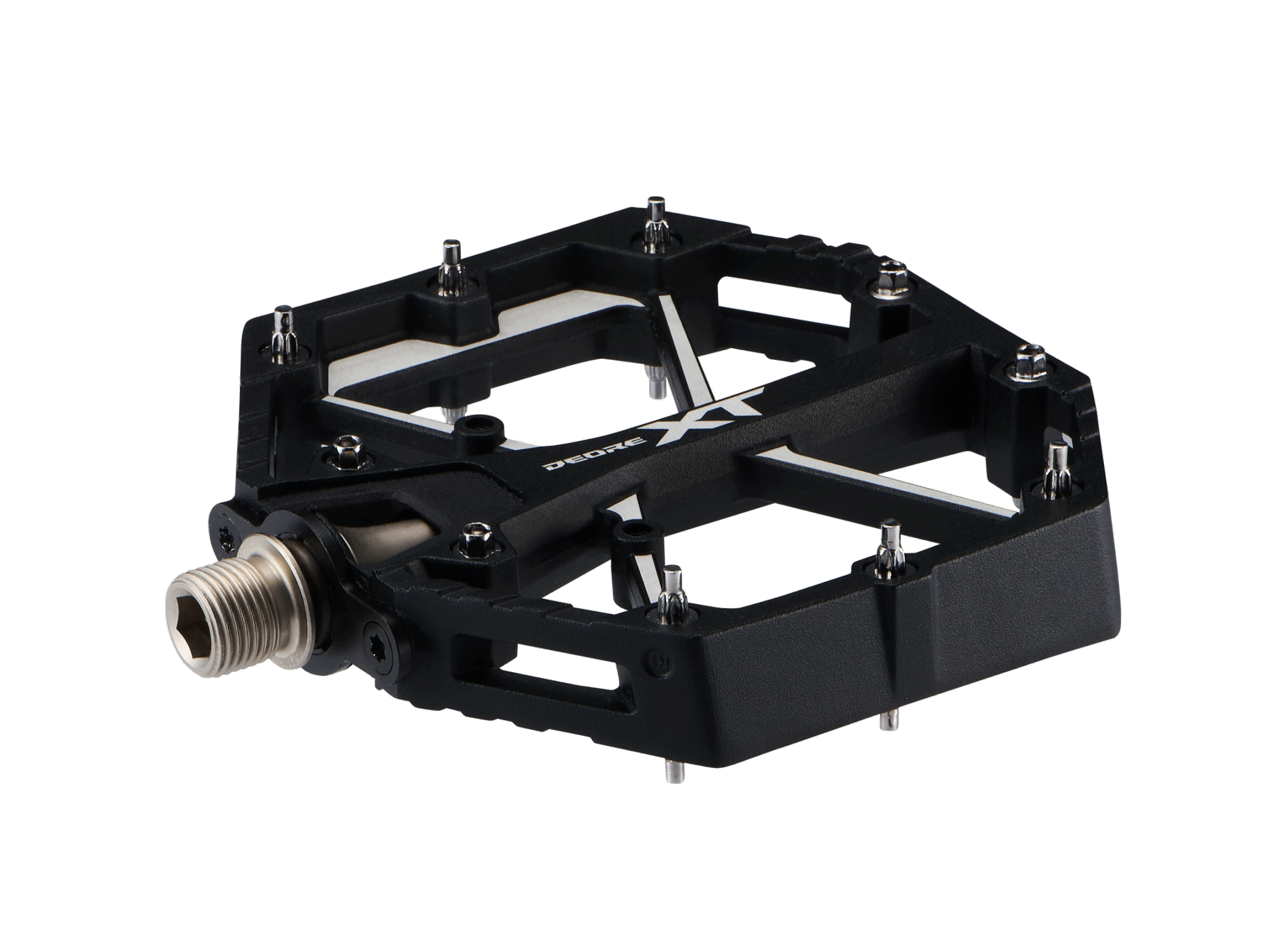 New Shimano XT flat pedals