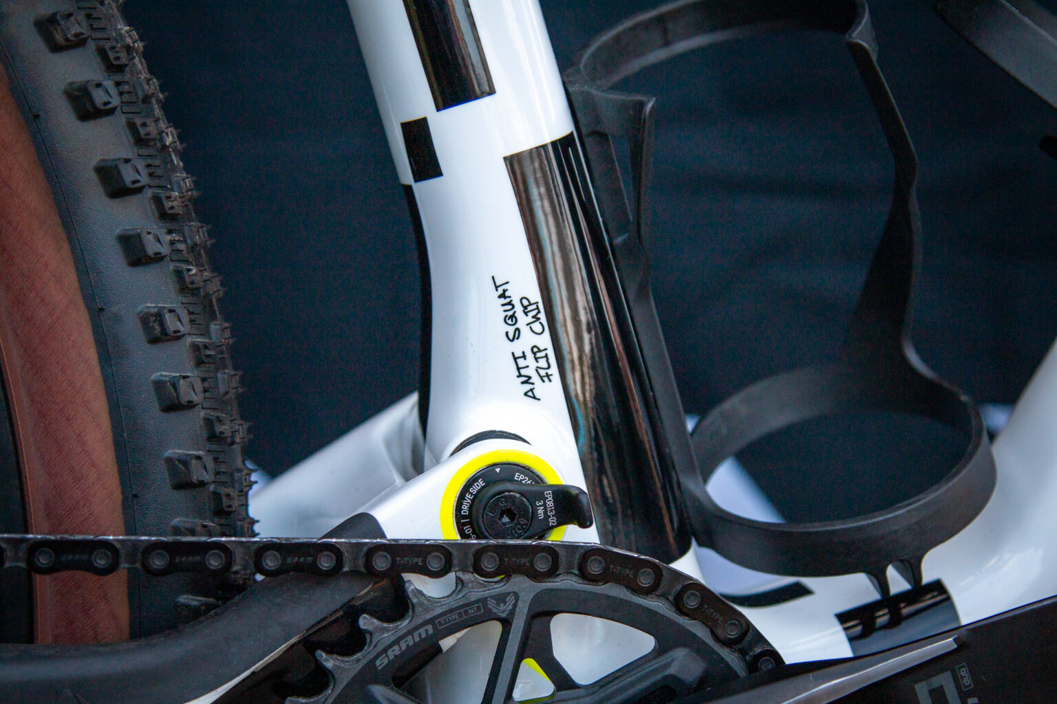 Seat tube details