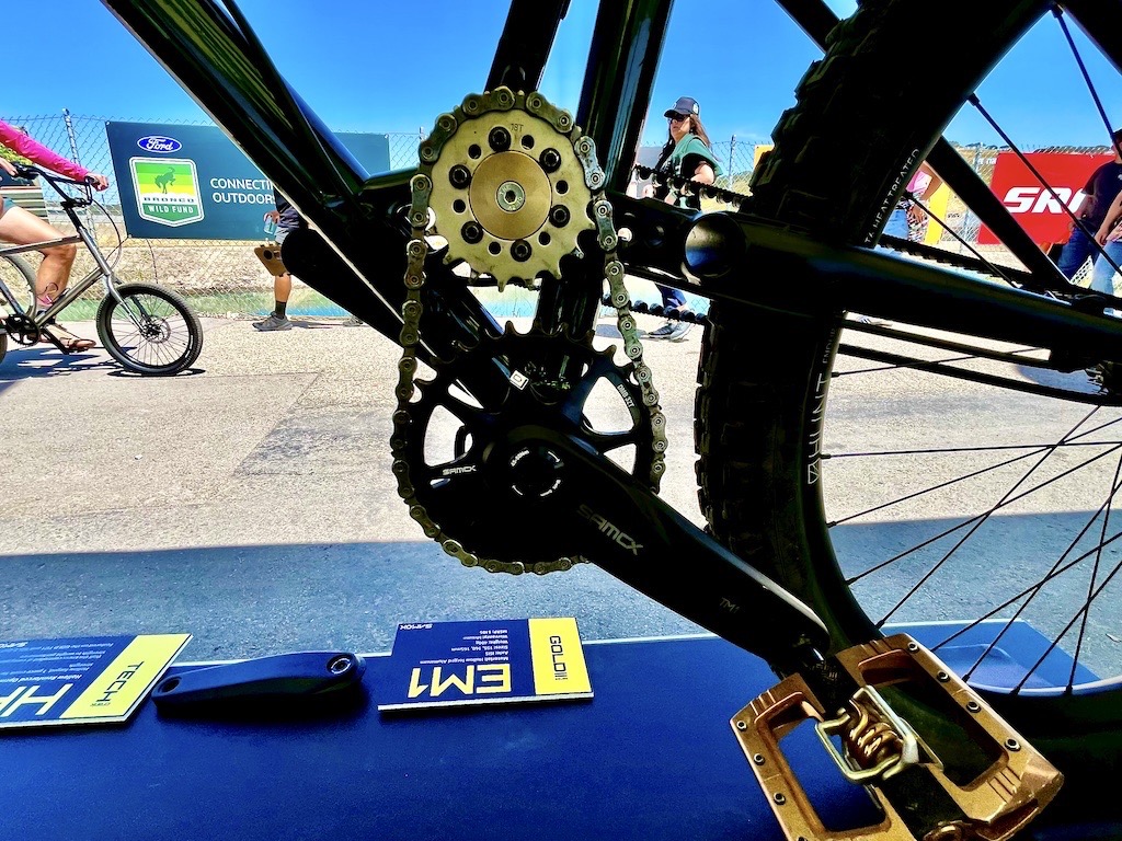 Very cool Starling DH bike at Sea Otter
