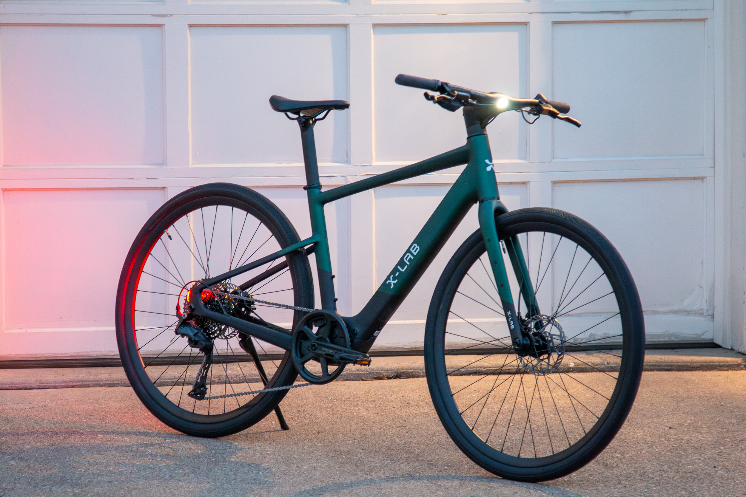 X-Lab SP5+ with lights on