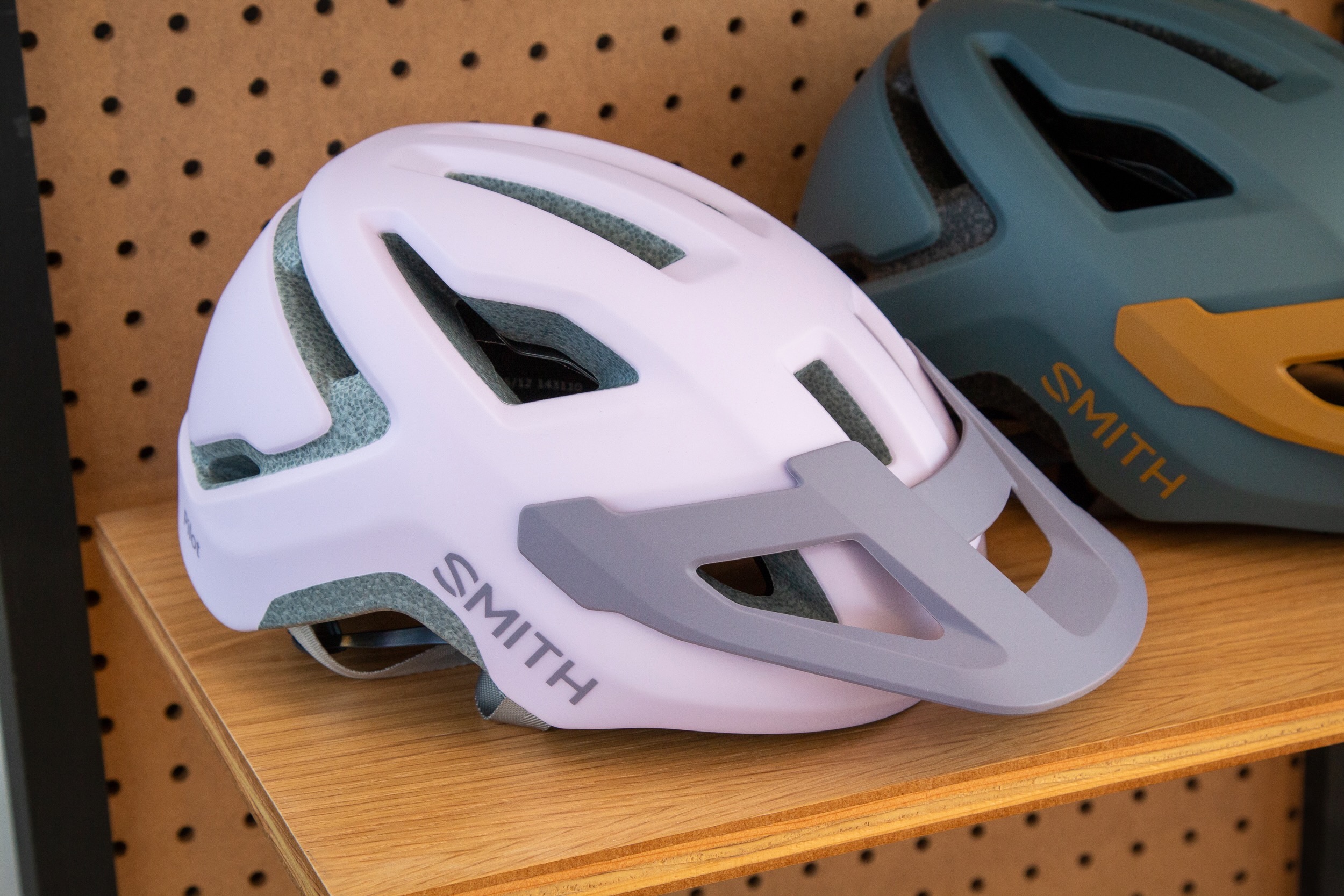 the Smith Pilot helmet on display at sea otter