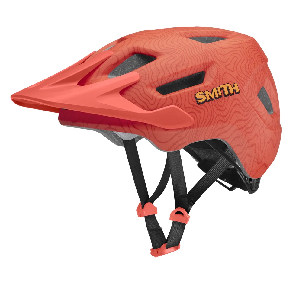 studio image of the Smith Sidekick Jr. Mips helmet in Matte Blaze
