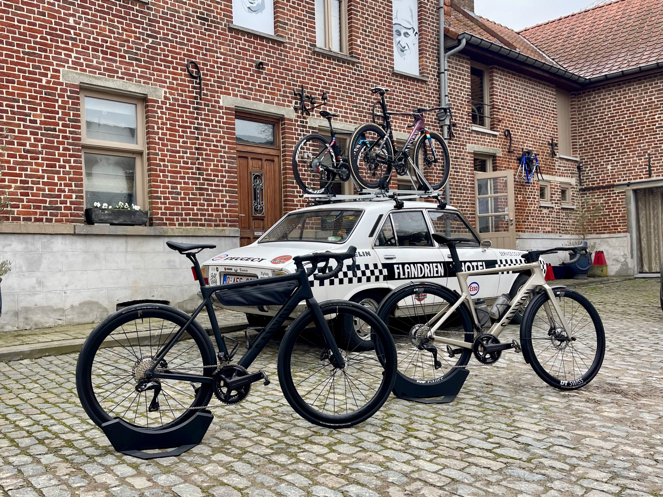 Canyon Endurace CF SLX News both bikes