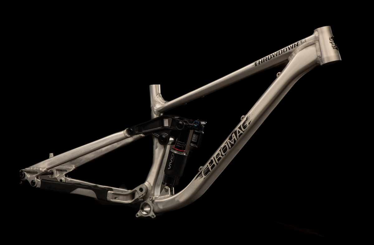 Chromag Bikes Throwdown, frame on black