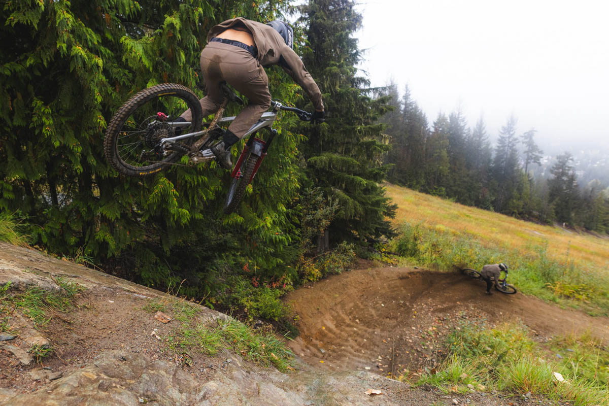 Chromag Bikes Throwdown, slab hop